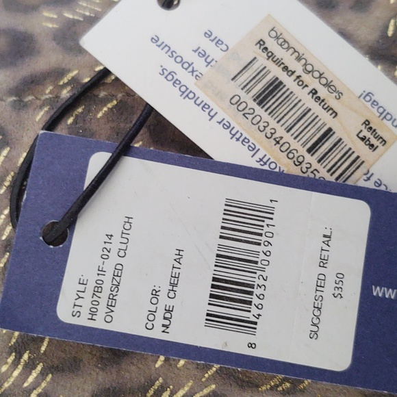 Rebecca Minkoff Oversized Leopard Clutch - Picture 13 of 13